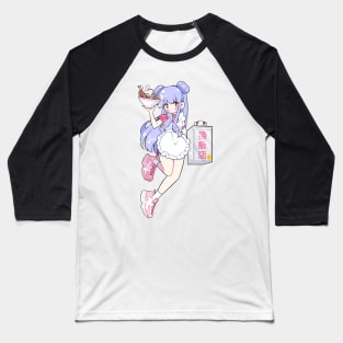 Cute anime girl - Fanart Baseball T-Shirt